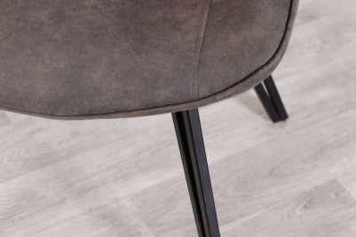 Dark Grey Lisburn Dining Chair Seat and Leg